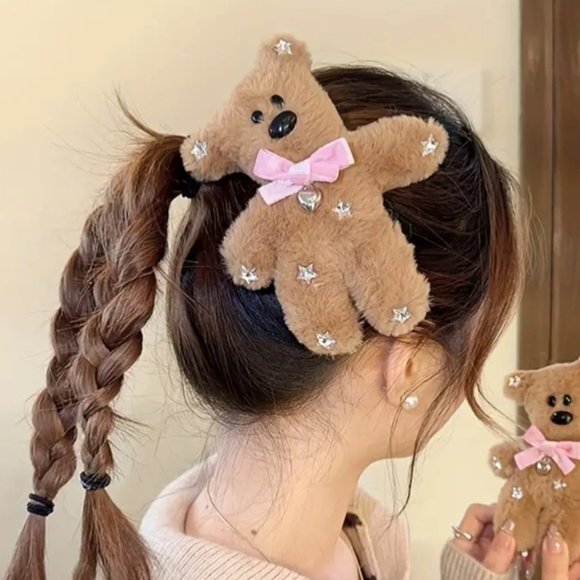 Teddy 🐻 Bear Hair Clip - Picture 5 of 8